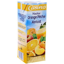 NECTAR ORANGE ABRICOT Pêche