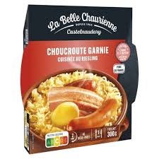 CHOUCROUTE GARNIE AU RIESLING PUR PORC