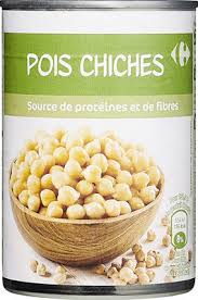 POIS CHICHES RICHE EN PROTEINES
