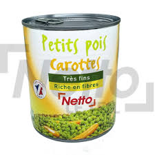 PETITS POIS CAROTTES TRES FINS