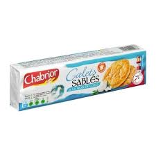 GALET SABLES A LA NOIX DE COCO CHABRIOR 125G