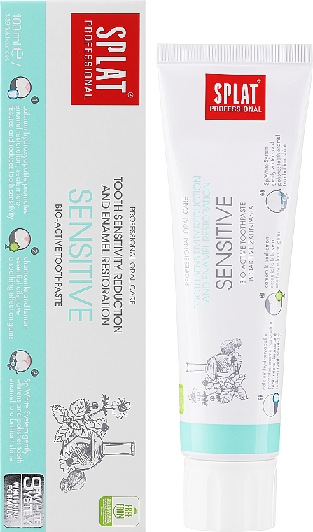 PATE DENTIFRICE BIO ACTIVE SENSITIVE care