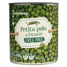 PETITS POIS A L'ETUVEE TRES FINS