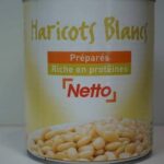 HARICOTS BLANCS PREPARES RICHE EN PROTEINES