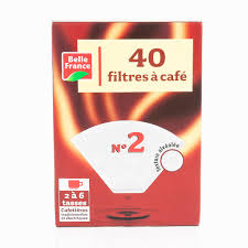 40 FILTRES A CAFE CASINO N°2