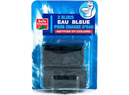 2 BLOCS CHASSE EAU BLEUE 100G TOUS LES JOURS