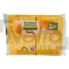 2 EPONGES VEGETALES NETTO