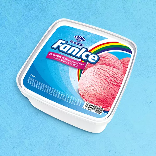 GLACE FANICE FRAISE 2L
