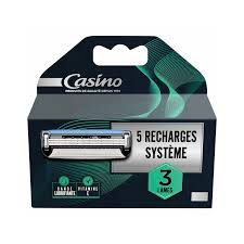 4 RECHARGES POUR ELLE 3 LAMES CASINO