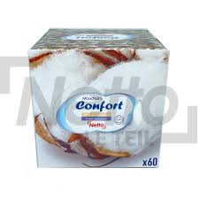 60 PAPIER MOUCHOIRS 3 EPAISSEURS NETTO