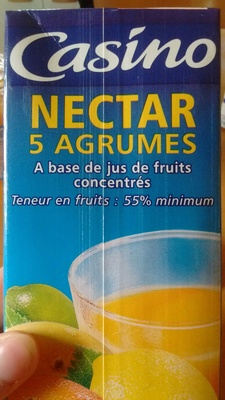 CASINO NECTAR 5 AGRUMES 1L