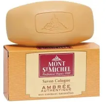 SAVON COLOGNE AMBREE AUTHENTIQUE MONT st MICHEL 125 G
