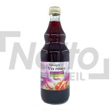 VINAIGRE DE VIN ROUGE AROMATISE ECHALOTE 75CL NETTO