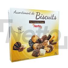 BISCUITS AUX 3 CHOCOLAT BELGES NETTO 375 G