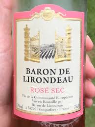 BARON DE LIRONDEAU ROSE SEC