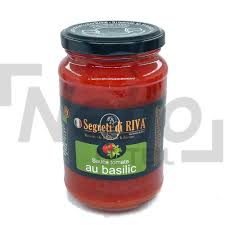 SAUCE TOMATE AU BASILIC AUX PETITS LEGUMES 420G NETTO