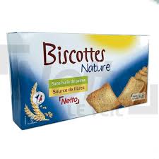 BISCOTTES NATURE NETTO 830G