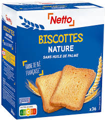 BISCOTTES NATURE NETTO 300G