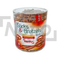 STICKS & BRETZELS NETTO 300G