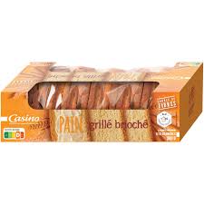 PAIN GRILLE BRIOCHE 300G CASINO