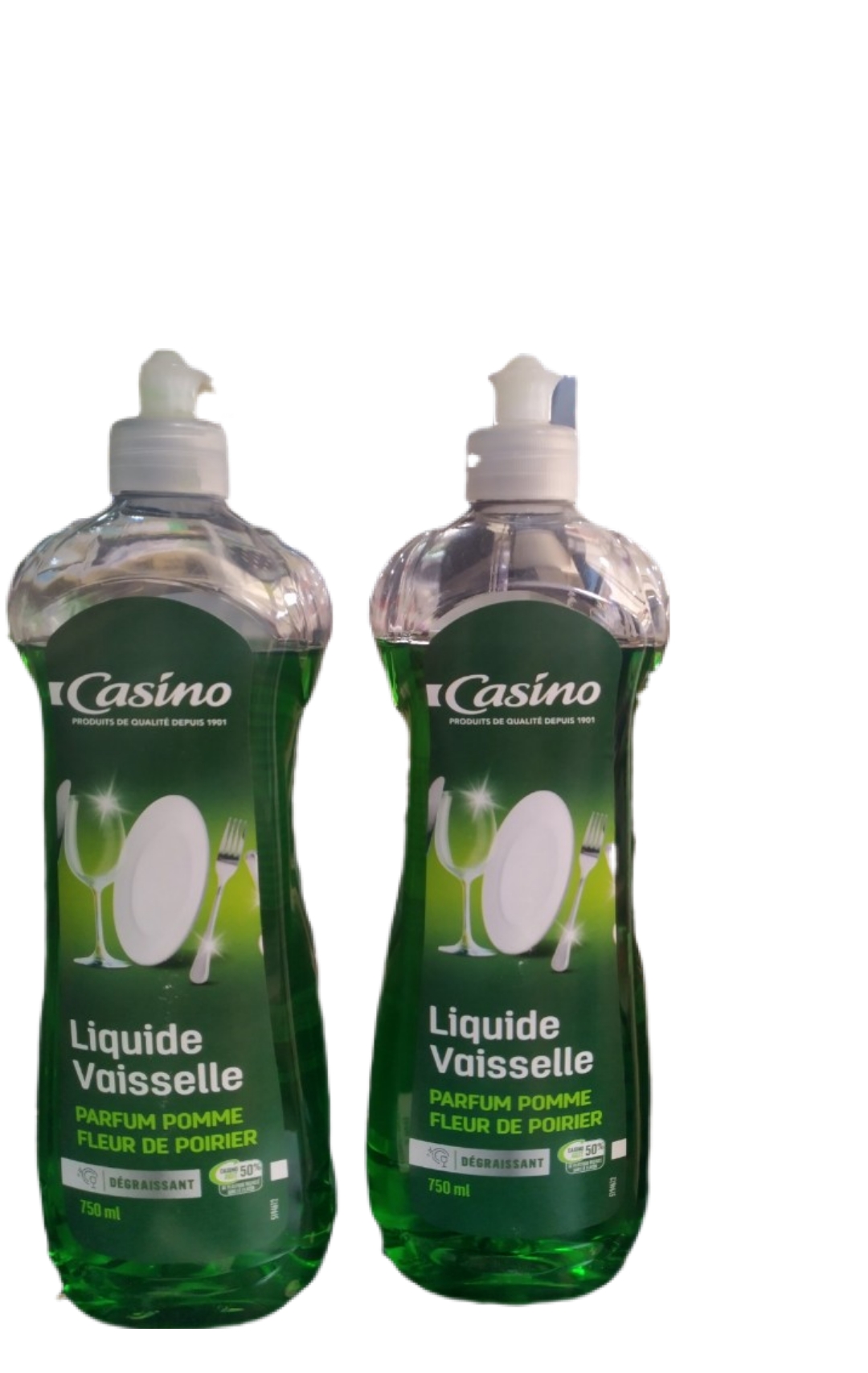 LIQUIDE VAISSELLE POMME 750ML CASINO