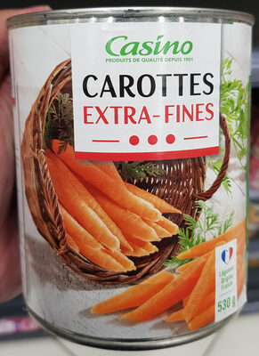 CAROTTES EXTRA-FINES CASINO 800G