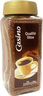 CAFÉ SOLUBLE QUALITÉ FILTRE CASINO 200 G