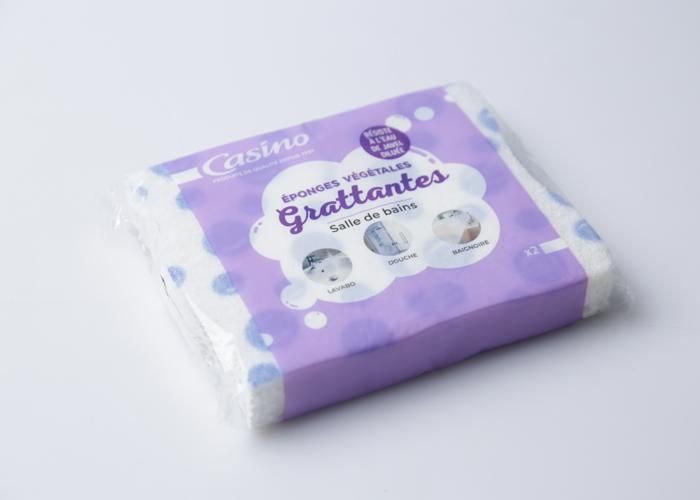 EPONGES VEGETALES GRANTTANTES CASINO SALLE DE BAINS *2