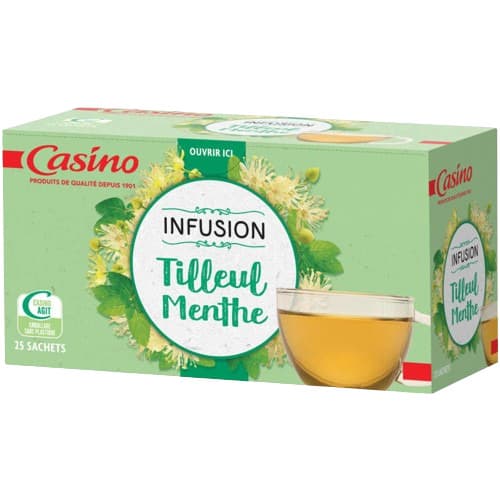 INFUSION TILLEUL MENTHE