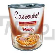 CASSOULET SAUCISSE FUMEES 420G NETTO