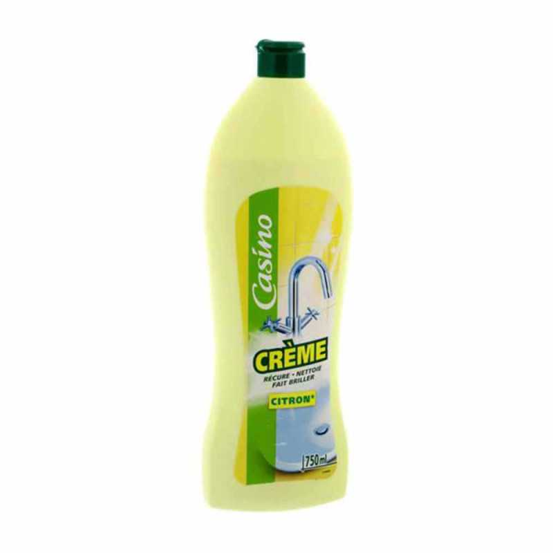 CREME A RECURER CASINO CITRON 750ML
