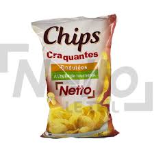 CHIPS CRAQUANTES ONDULEES NETTO 150G