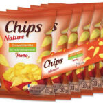CHIPS NATURE CROUSTILLANTES NETTO 6*30G