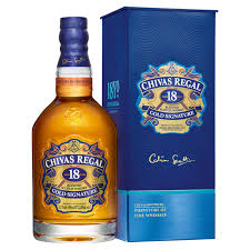 CHIVAS REGAL AGED 18 YEARS GOLD SIGNATURE