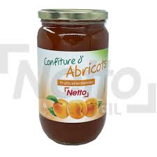 CONFITURE D'ABRICOTS NETTO 1 KG