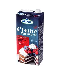CREME PATISSERIE NON SUCREE 1000ML MEGGLE