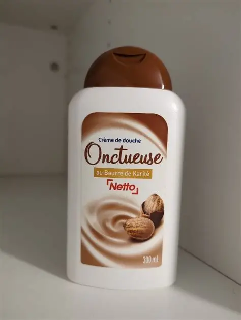 CREME DE DOUCHE ONCTUEUSE AU BEURRE DE KARITE NETTO 300ML