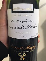 VIN LA CUVEE DE MES NUITS BLANCHES LANGUEDOC 2012