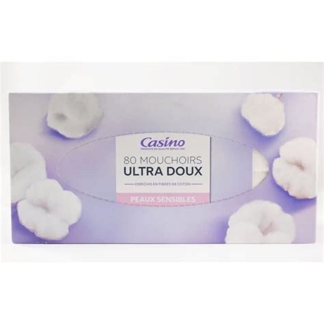 CASINO 80 MOUCHOIRS ULTRA DOUX