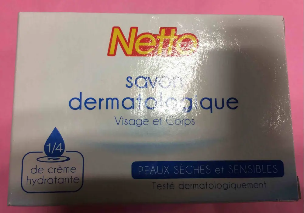 SAVON DERMATOLOGIQUE NETTO 125 G