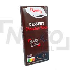 DESSERT CHOCOLAT NOIR NETTO 200G