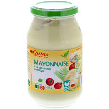 MAYONNAISE A LA MOUTARDE DE DIJPN CASINO 470G
