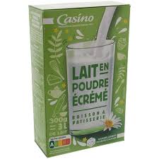 LAIT EN POUDRE ECREME 300G CASINO