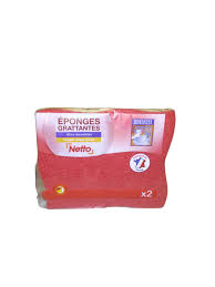 EPONGE GRATTANTES NETTO ULTRA RECURANTES *2