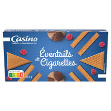 BISCUITS ÉVENTAILS ET CIGARETTES 100 G