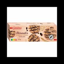 BISCUITS AUX FLOCONS D'AVOINE CASINO 175 G