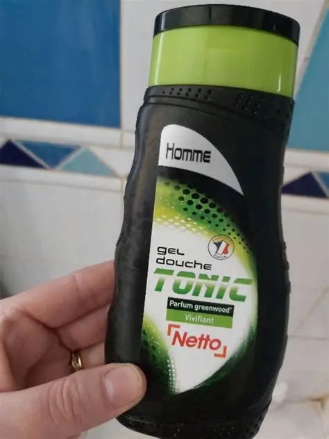 GEL DOUCHE TONIC HOMME NETTO 250ML