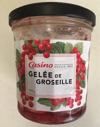 GELEE EXTRA GROSEILLES CASINO 370 G