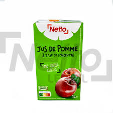 100% JUS DE POMME 1L NETTO