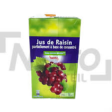 JUS DE RAISIN NETTO 1L